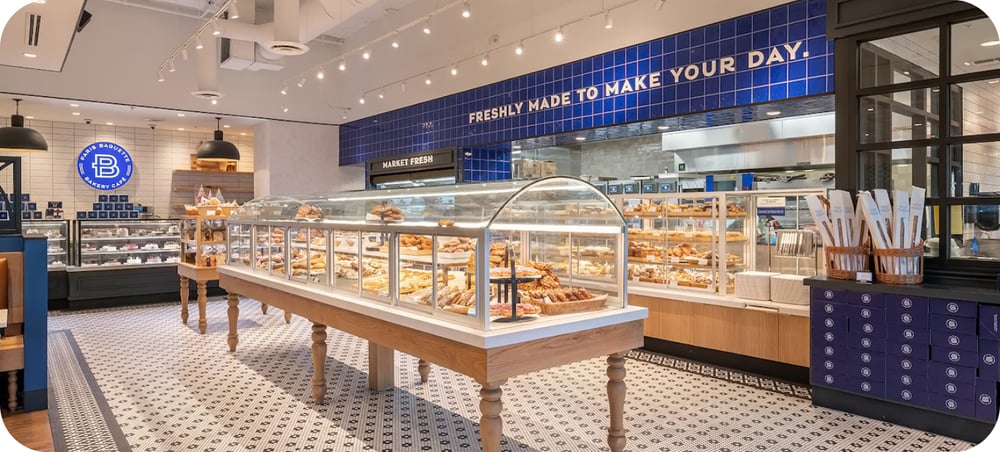 Paris Baguette's 3.0 center island