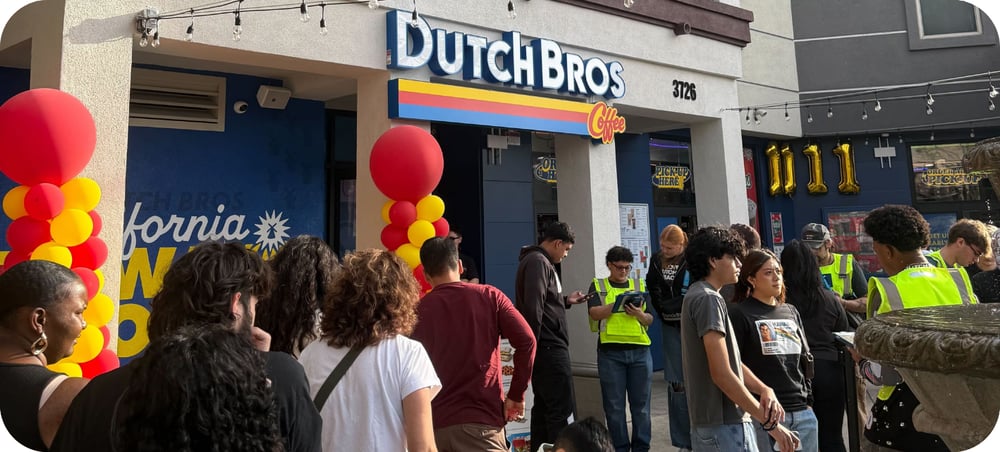 Dutch Bros’ first walk-up-only location in Los Angeles, CA